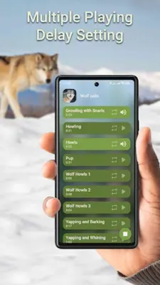 Wolf Calls android App screenshot 1